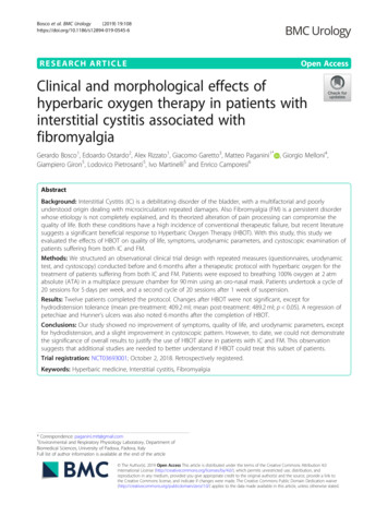 Clinical and morphological effects of hyperbaric oxygen .